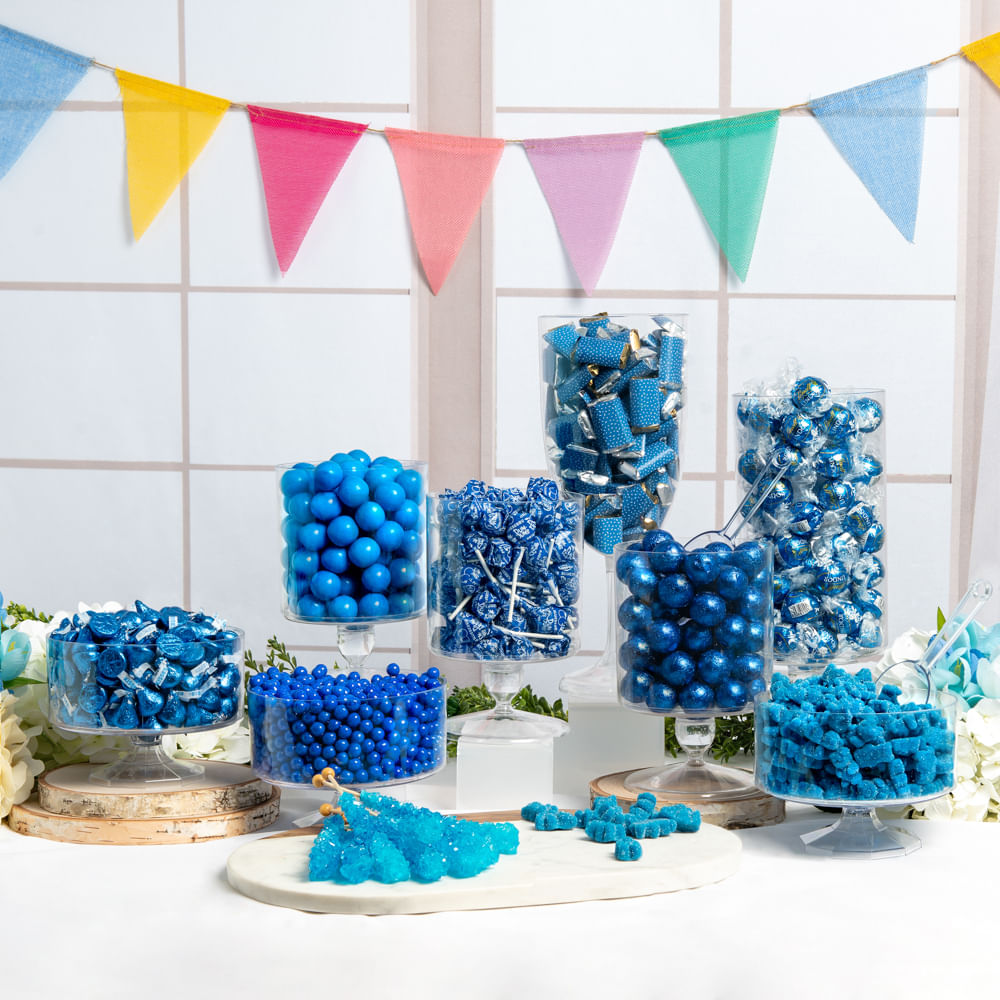 Light Blue Candy Buffet 6 lbs+ (Feeds 12-18) - by Just Candy