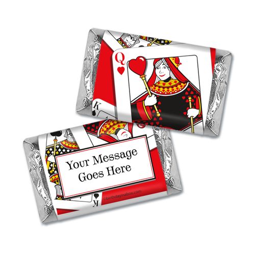 Birthday Playing Cards Personalized Hershey's Miniatures Wrappers