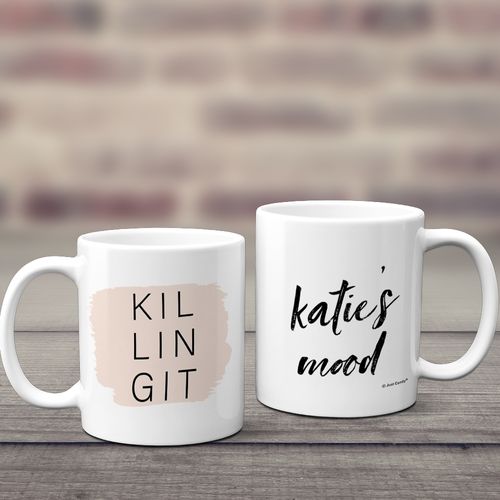 Personalized Killing It 11oz Mug Empty