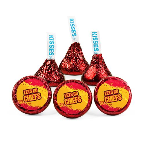 Let's Go Chiefs Football Party Hershey's Kisses
