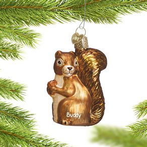 Backyard Squirrel Ornament