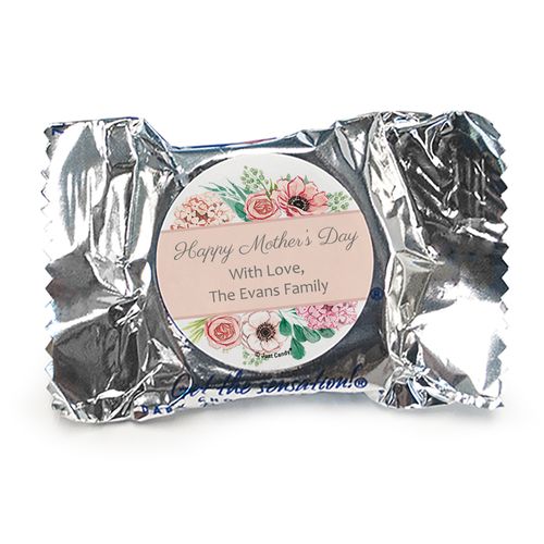 Bonnie Marcus Collection Mother's Day Painted Flowers York Peppermint Patties - pack of 70