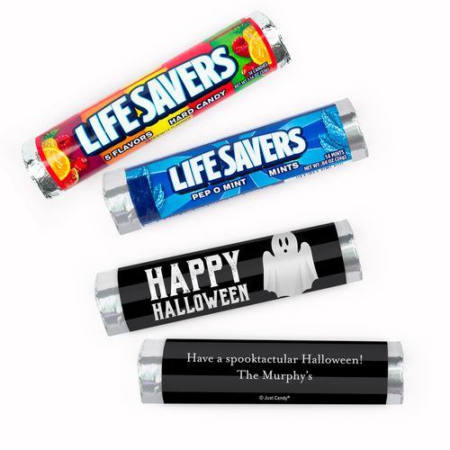 Personalized Halloween Ghouling Ghost Lifesavers Rolls (20 Rolls)