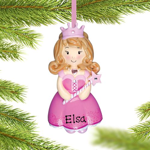 Princess Girl (Pink) Ornament