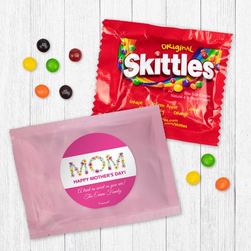 Personalized Bonnie Marcus Mother's Day Mom in Flowers Dreams Skittles