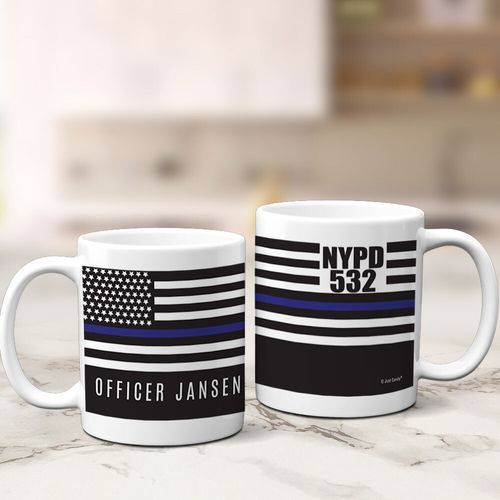 Personalized Police 11oz Mug Empty