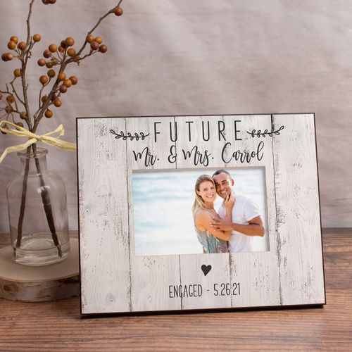 Personalized Future Mr. & Mrs. Picture Frame
