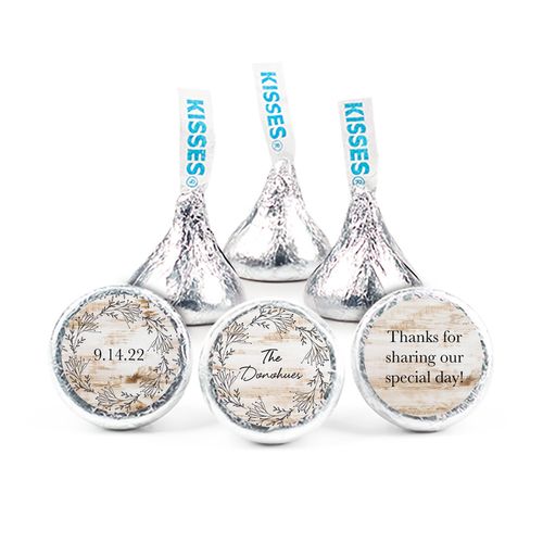 Personalized Wedding Delicate Botanicals Hershey's Kisses