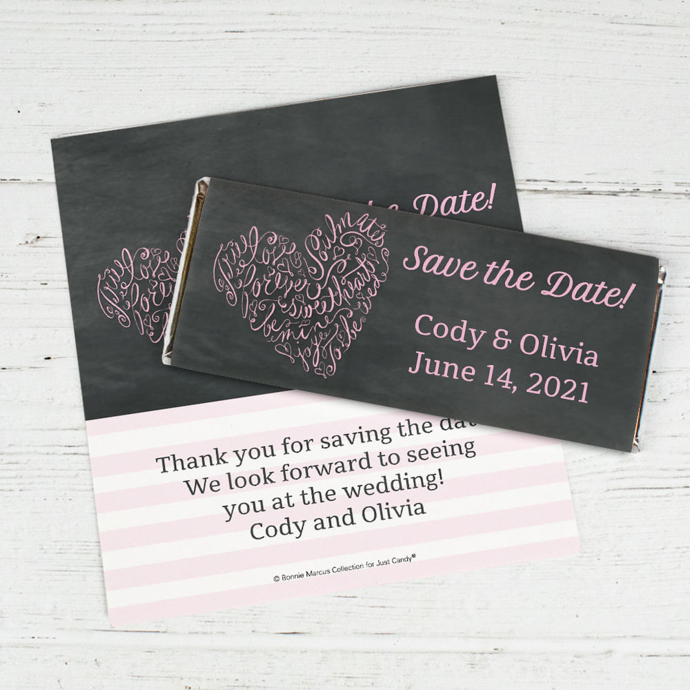 Bonnie Marcus Collection Personalized Chocolate Bar Wrappers Chocolate ...