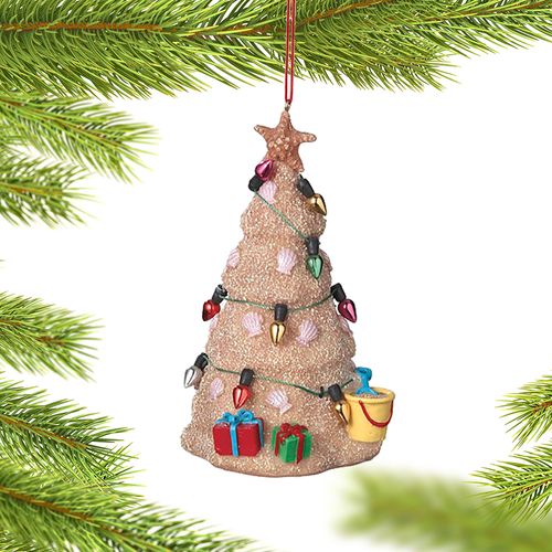 Beach Sand Tree Ornament