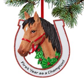 Brown Horse Ornament