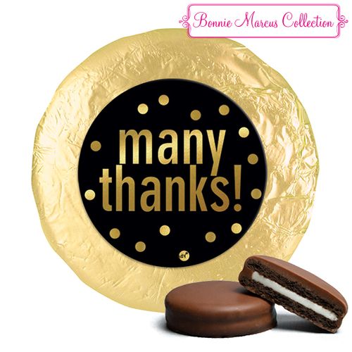Personalized Bonnie Marcus Business Many Thanks Chocolate Covered Oreos