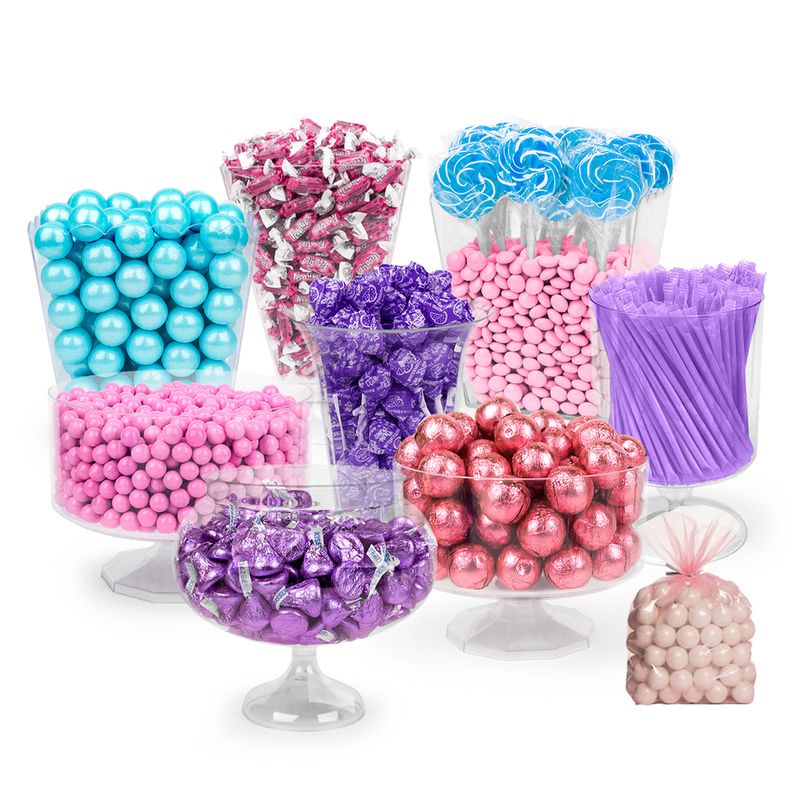 Pink and on sale blue candy