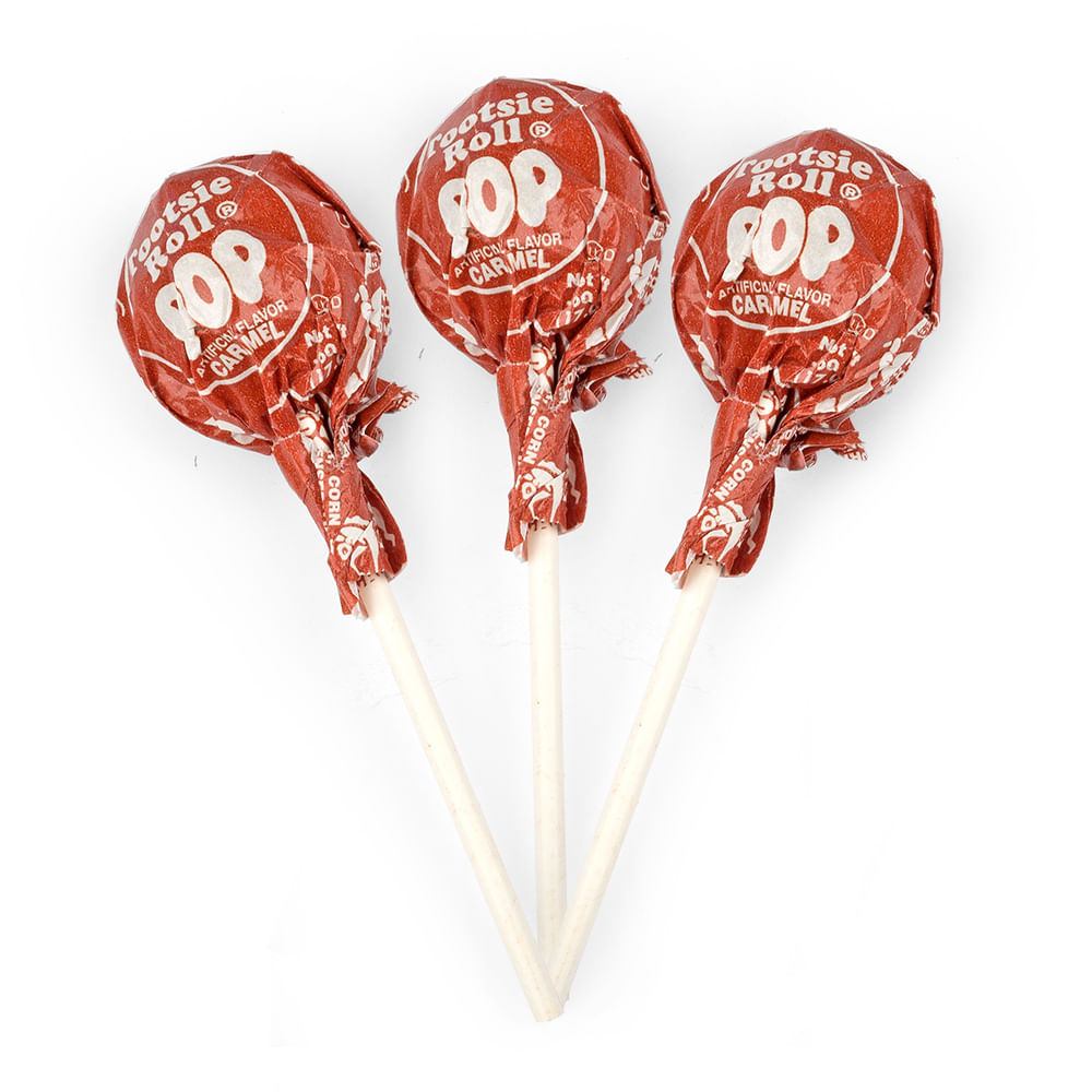 Caramel Tootsie Pops Bulk Candy - JustCandy.com