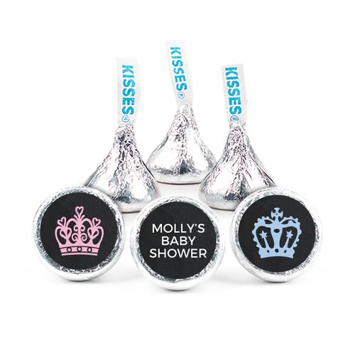 Personalized Gender Reveal Princess or Prince Hershey's Kisses