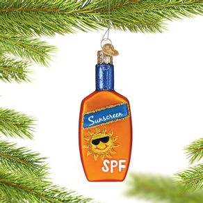 Sunscreen Ornament