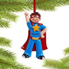 Superhero Boy Ornament