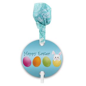 Easter Hatched an Egg Dum Dums with Gift Tag (75 pops)