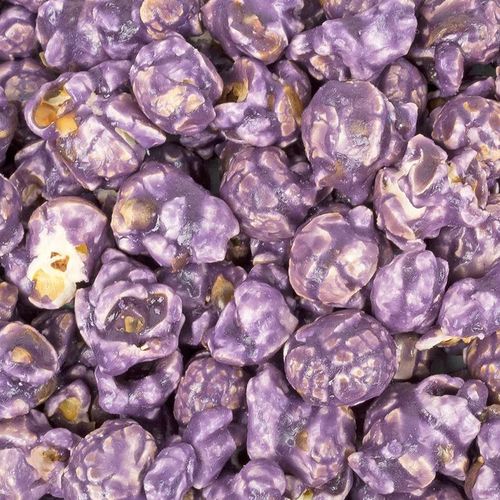 Purple Candy Coated Popcorn