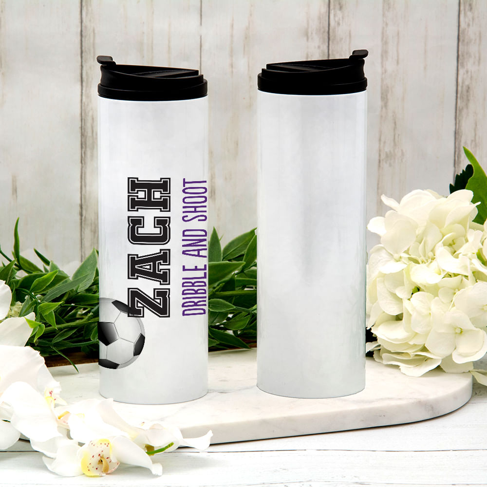 Thermal Travel Tumbler — Tuxedo Ranch – Custom Promotional Products