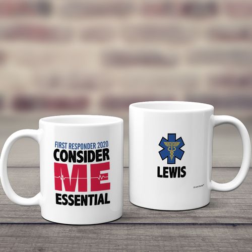 Personalized First Responder 11oz Mug Empty