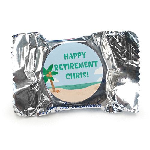 Personalized Bonnie Marcus Collection Retirement Beach York Peppermint Patties (84 Pack)