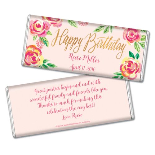 Bonnie Marcus Collection Personalized Chocolate Bar
