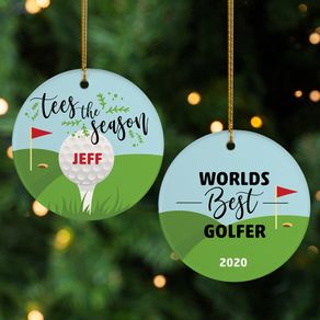 World's Best Golfer Ornament