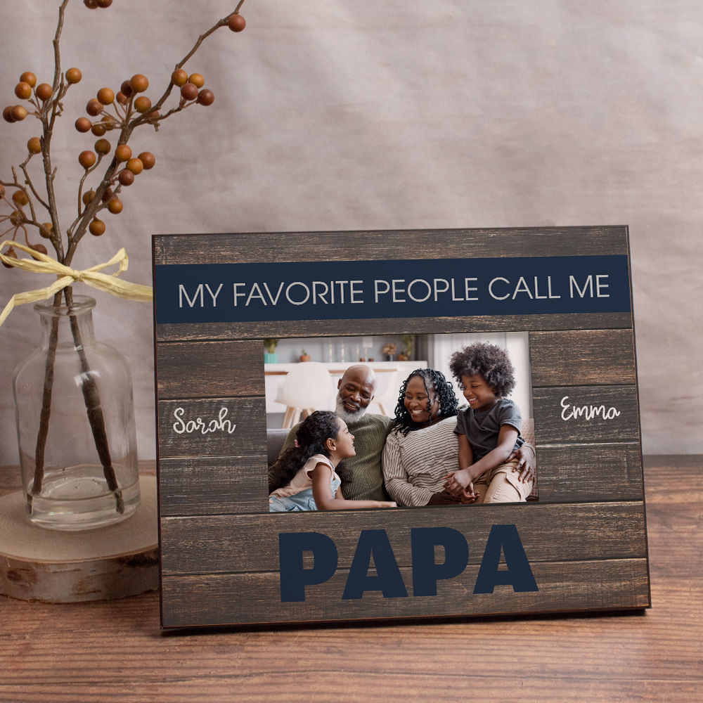 Papa picture deals frame