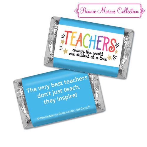 Bonnie Marcus Collection Teacher Appreciation Gold Star Hershey's Miniatures