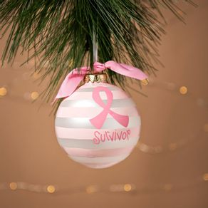 Breast Cancer Survivor Ornament