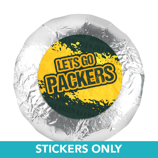 Let's Go Packers 1.25 Stickers (48 Stickers) 