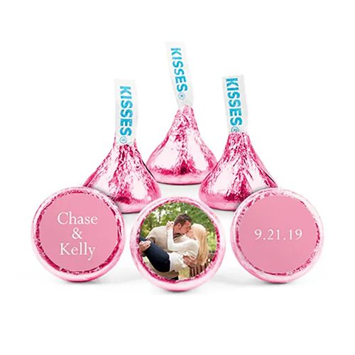 Personalized Rehearsal Dinner Photo Hershey's Kisses