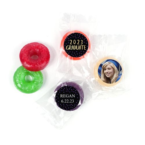 Personalized Bonnie Marcus Dots Graduation LifeSavers 5 Flavor Hard Candy