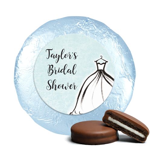 Personalized Bridal Shower Elegance Chocolate Covered Oreos
