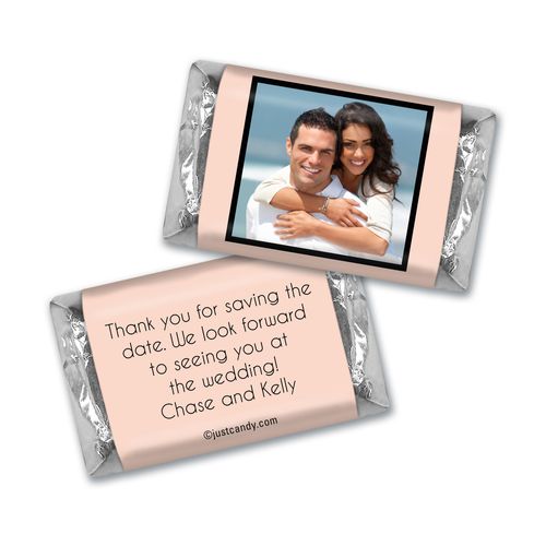 Wedding Save the Date Personalized Hershey's Miniatures