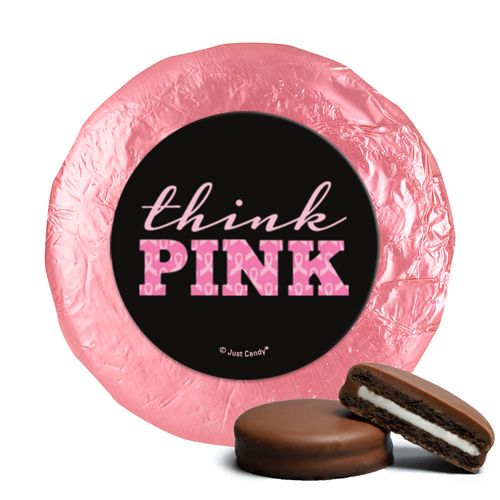 Personalized Bonnie Marcus Breast Cancer Awareness Pink Power Chocolate Covered Oreos