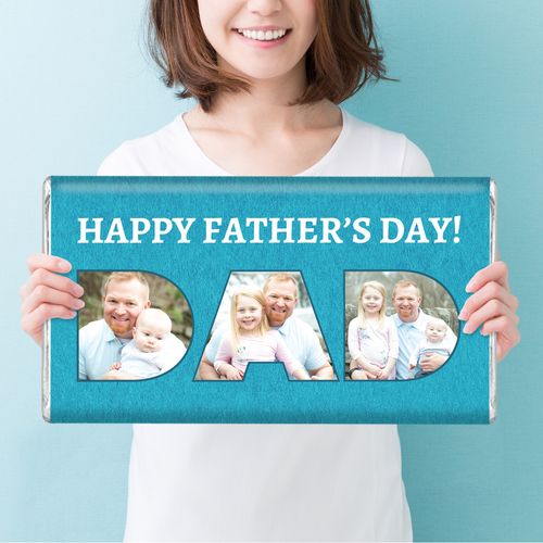 Personalized Father's Day Photo Giant 5lb Hershey's Chocolate Bar