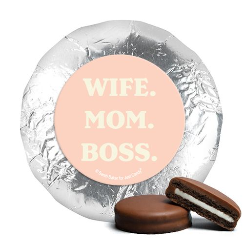 Mother's Day Wife. Mom. Boss Milk Chocolate Covered Oreos