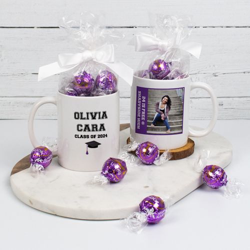 Personalized Class of 11oz Mug with Lindor Truffles - Add Your Photo