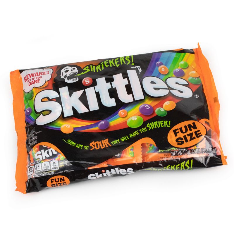 Halloween Skittles Shriekers Fun Size Candy - JustCandy.com