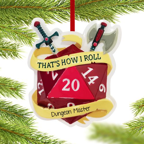 Dungeons & Dragons Dice Ornament