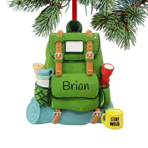Camping-Hiking Backpack Ornament