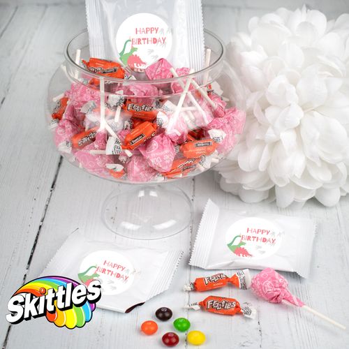 Kids Birthday Dinosaurs in White Pinata Candy Mix 2lb Bag - 179 pieces