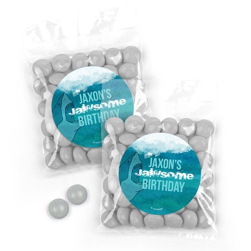 Personalized Kids Birthday Candy Bags with Just Candy Milk Chocolate Minis