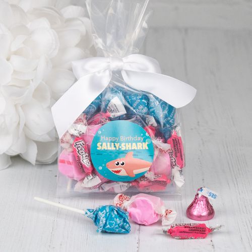 Personalized Kids Birthday Shark Goodie Bag