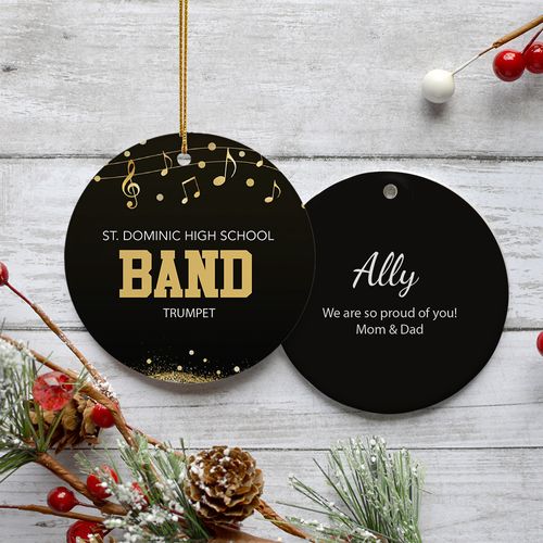 School Band Musician Ornament