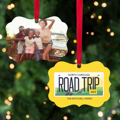 Road Trip To Anywhere Photo Ornament