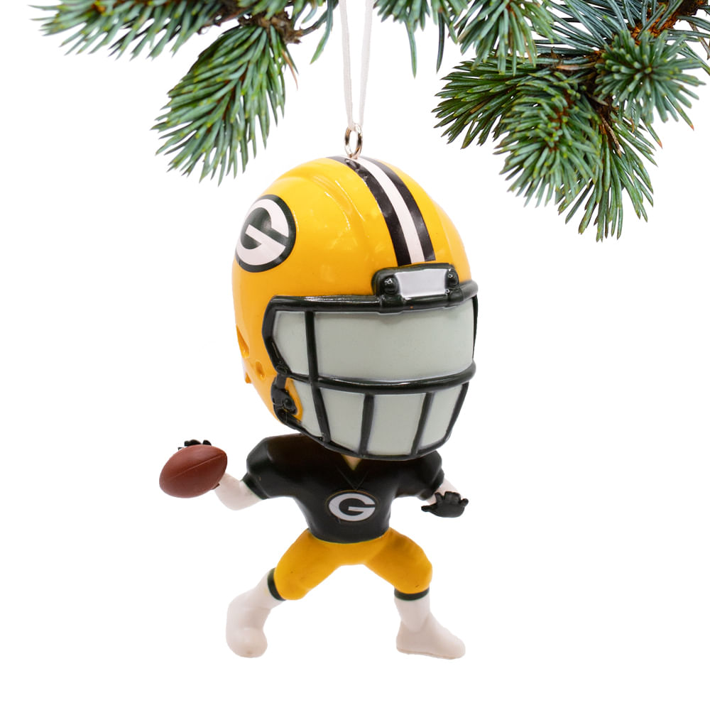 Hallmark Christmas Ornament, NFL Green Bay Packers Bouncing Buddy,  0001OSL1601