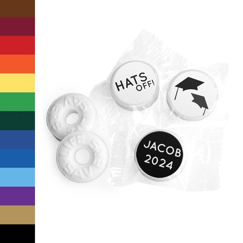Graduation Favors - In The Air Stickers - Life Savers